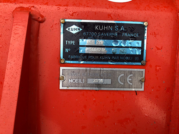 Kuhn VKM 2800 beitepusser 2016, kr 75 000,-