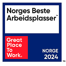 Great place to work 4 året på rad !