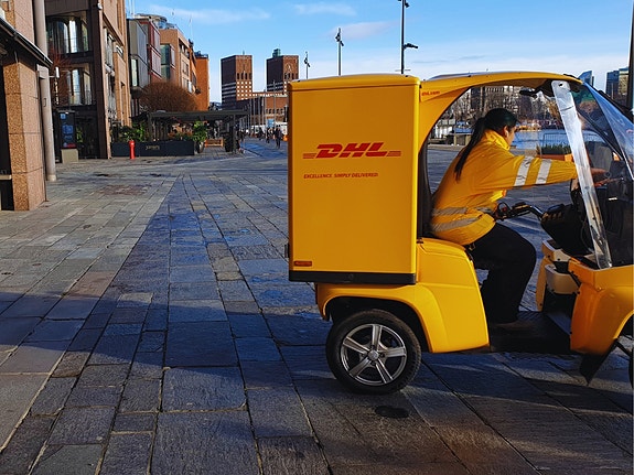 DHL Express i levering