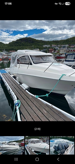 Quicksilver 640 weekend med henger tilsalgs 3 of 5