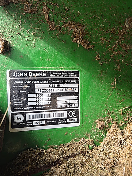 John Deere C441R kombipresse