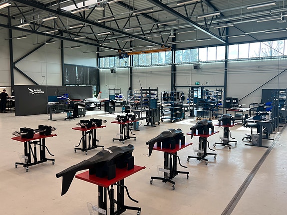 På Eggemoen bygger vi fremtidens droner!