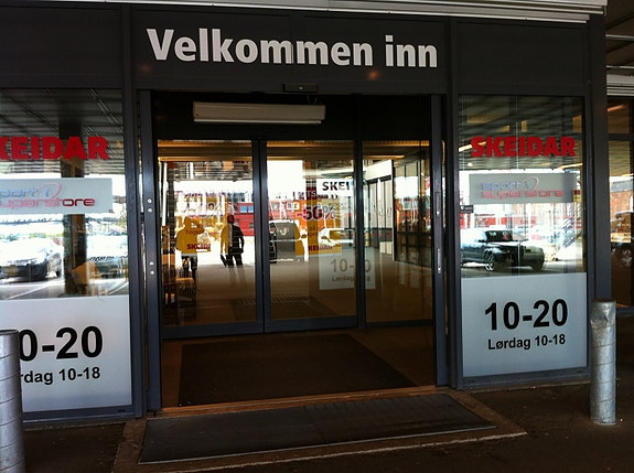 Samme inngang som Skeidar i Sørlandsparken