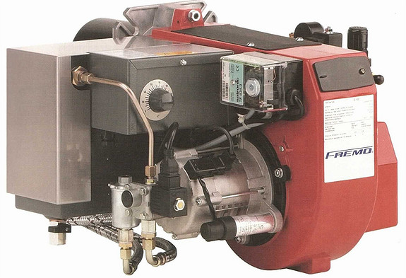 Allolje- / Multifuel- brenner 51/71 kW varmluftovn | FINN torget