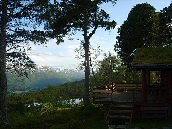 Tørsetmarka hytteområde. Kårliåsen.