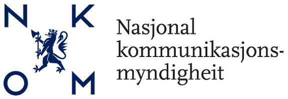 Nasjonal kommunikasjonsmyndighet (Nkom) logo