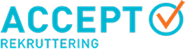 Accept Rekruttering logo