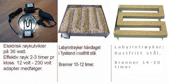 Pris fra venstre: 999,- (elektrisk), 999,- (Tysk labyrint), 999,- (14-20 timer labyrint)