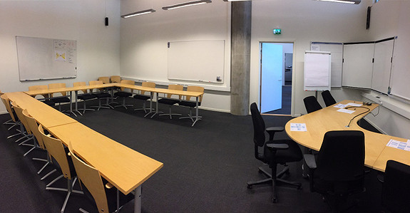Undervisningsrom/møterom for opptil ca 25 personer Undervisningsrom/møterom for opptil ca 25 personer