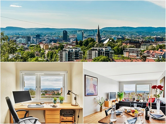 Bjørnar Hagerup Nilssen v/ EiendomsMegler1 har gleden av å presentere denne unike leiligheten i Svartdalsveien 10 A!