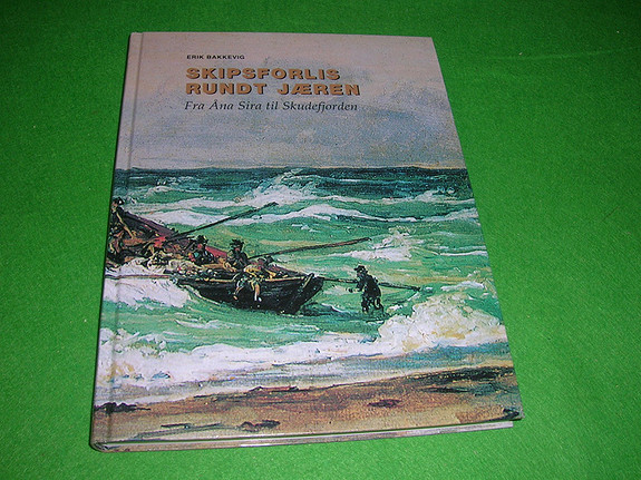 Erik Bakkevig - Skipsforlis rundt Jæren - Fra Åna Sira til Skudefjorden (2008)
311 sider. Rikt illustrert.