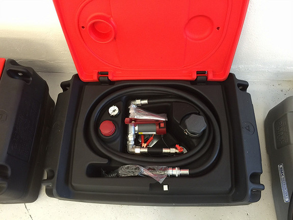 Diesel transporttanker mobiFITT 125 l med 12V pumpe