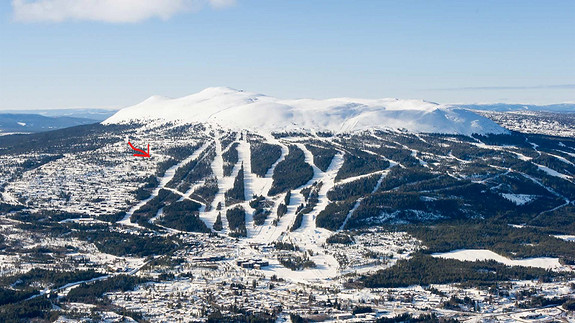 Hytta Trysilfjellet Sör Ski In/out  WiFi  Högt med panoramautsikt