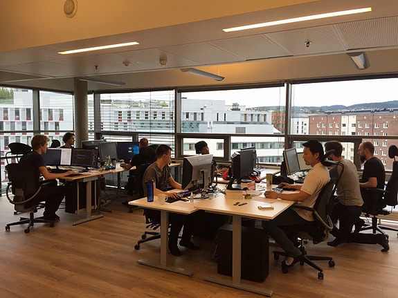 Lyse og trivelige kontor i teknobyen