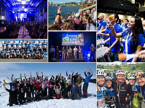 Godt arbeidsmiljø, inspirerende kollegaer, sosiale begivenheter og konkurranser.