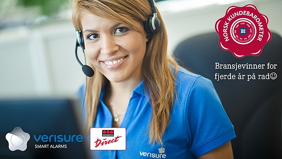 Vi er utrolig stolte av at vi for fjerde år på rad har de mest fornøyde og lojale boligalarmkundene i bransjen.