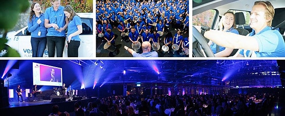 Godt arbeidsmiljø, inspirerende kollegaer, sosiale begivenheter og konkurranser.