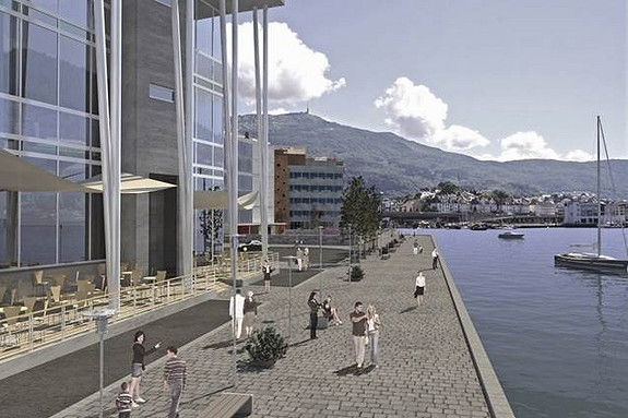 Promenade som skal gå rundt hele sundet Promenade som skal gå rundt hele sundet