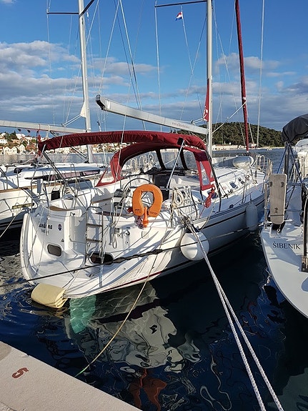 Seilbåt, 43 fot, til leie, Middelh. beste havn, Kroatia. Makspower litiumbatt. 10 of 30