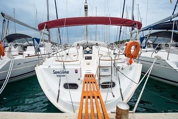 Seilbåt, 43 fot, til leie, Middelh. beste havn, Kroatia. Makspower litiumbatt. 9 of 30