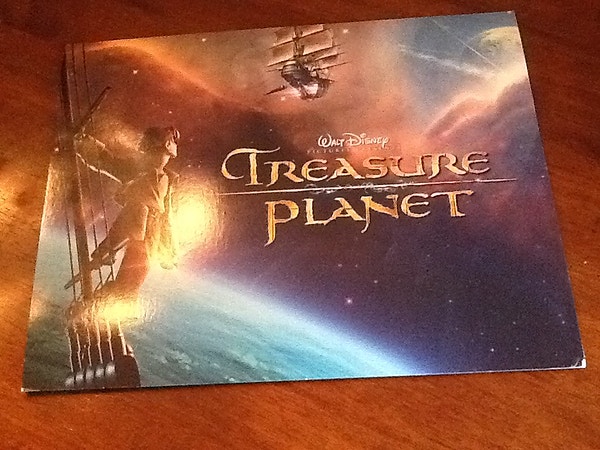 Disney's Treasure Planet litografier 4 stk fra 2002