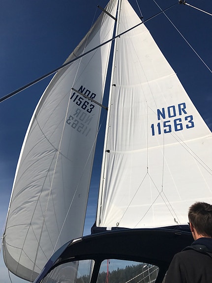 Seilbåt, SO 35 med 3 lugarer til leie i Drøbak 5 of 30