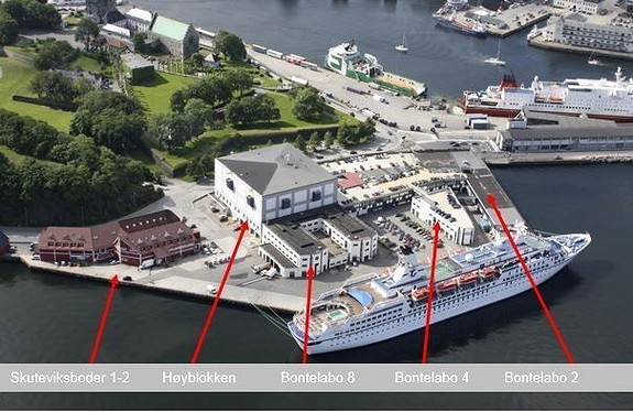 Oversikt over plassering av bygg Oversikt over plassering av bygg