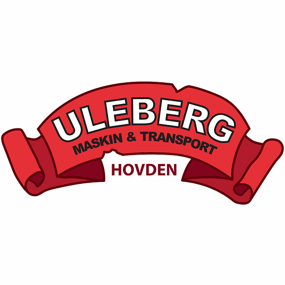 Uleberg Maskin & Transport as logo