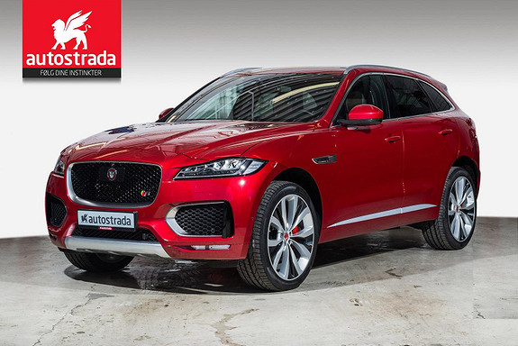 Jaguar F-PACE 3.0 S 380HK S/C AWD Fullutstyrt