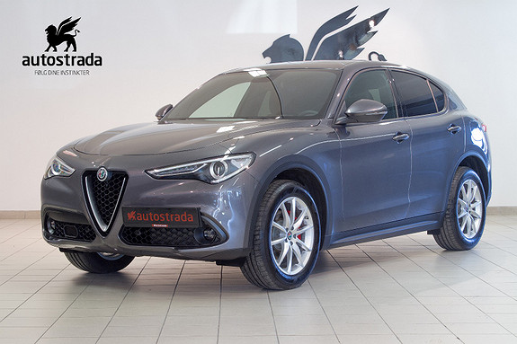 Alfa Romeo Stelvio 2.2d 210hk Q4 Sportspakke Navi KUN 1 BIL!