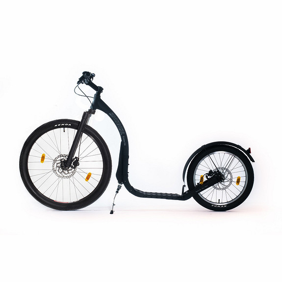 Svart Kickbike Cross Fix