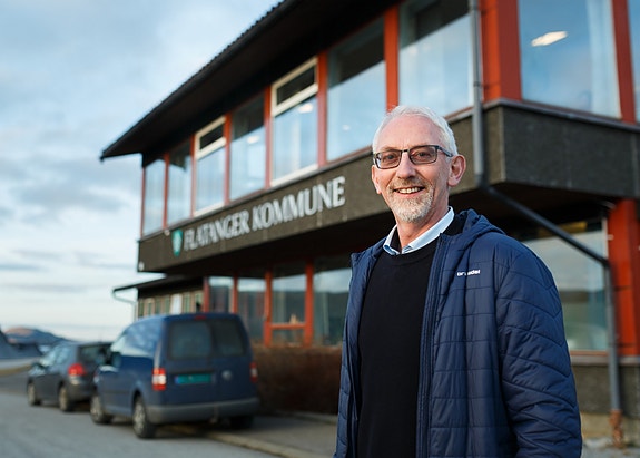 Arbeidsmarkedet i Flatanger er i stadig utvikling, forteller ordfører Olav Jørgen Bjørkås.