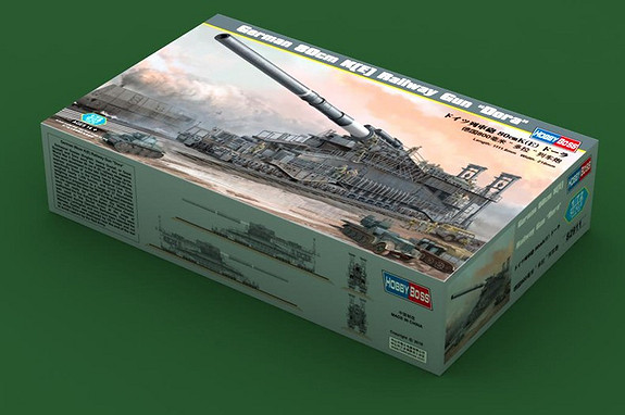  Hobby Boss German 80cm K(E) Railway Gun 'Dora' Vehicle