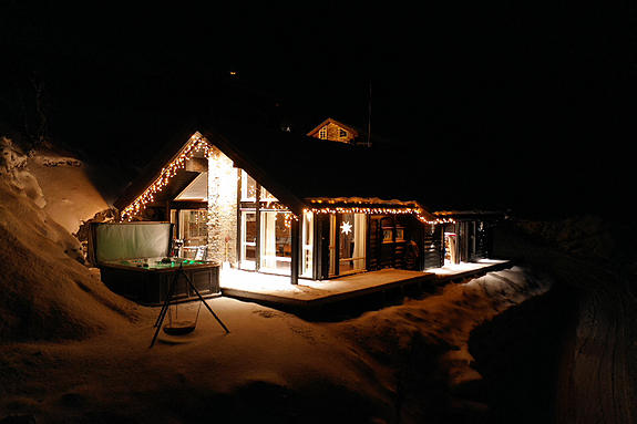 Flott hytte til leie i Eikedalen rett ved skianlegget.