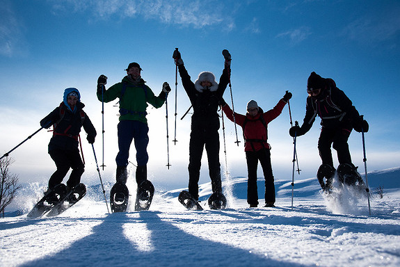 Up Norway Team out exploring