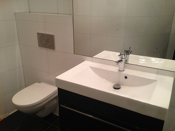 Nytt bad m/vaskemaskin