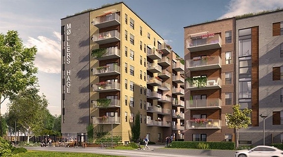 Møllers hage fasade