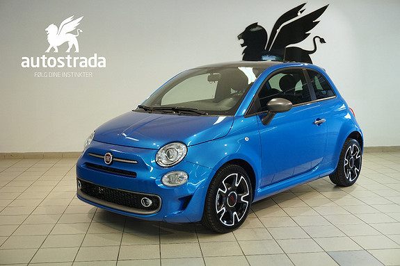 Fiat 500 S Xenon Navi Beats lydanlegg