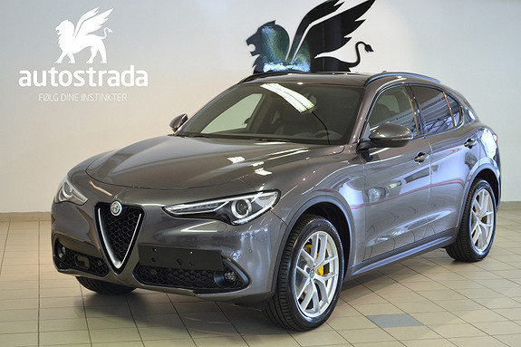 Alfa Romeo Stelvio 2.2d 210hk Q4 Sportspakke Navi H.feste