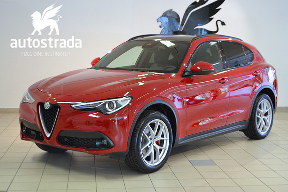 Alfa Romeo Stelvio 2.2d 210hk Q4 Sportspakke Navi H.feste