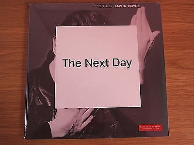 David Bowie : The Next Day - transparent rød vinyl Veldig sjelden!!
