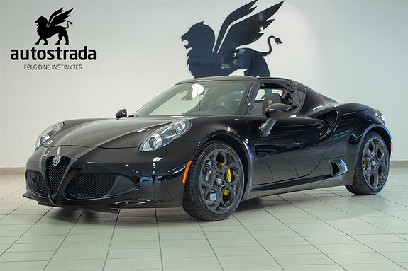 Alfa Romeo 4C 1,7-240 Spider Speciale Svært sjelden utgave!