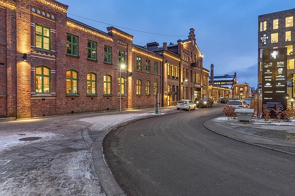 Fra lokalene i Oslo (Skøyen)