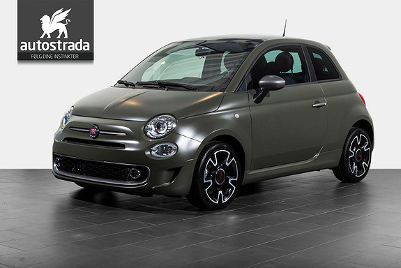 Fiat 500 S Xenon Navi Beats lydanlegg