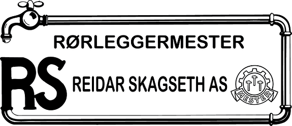 Rørleggermester Reidar Skagseth AS logo