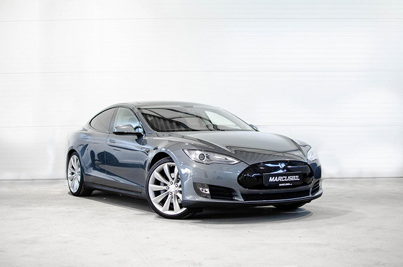 Tesla Model S P85 PANO/HIFI/LUFT/21/Utvidet garanti 2014, 126 200 km, kr 359 999,- image