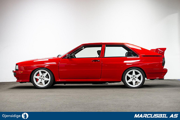 Audi URQUATTRO RS2 420 HK Treser Performance MÅ SEES! 1986, 165 784 km, kr 599 000,- image
