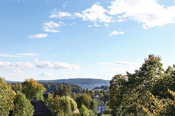 Utsikt fra leiligheten