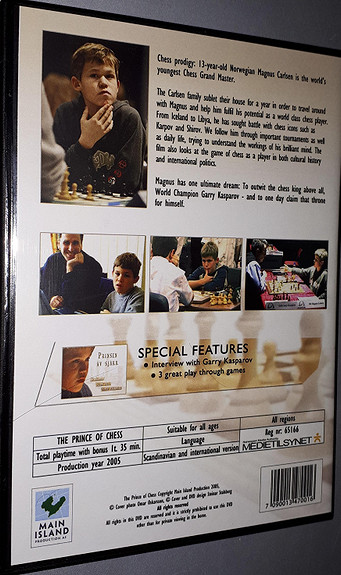 Magnus Carlsen - The Prince of Chess (DVD) - PAL Version – Chess House