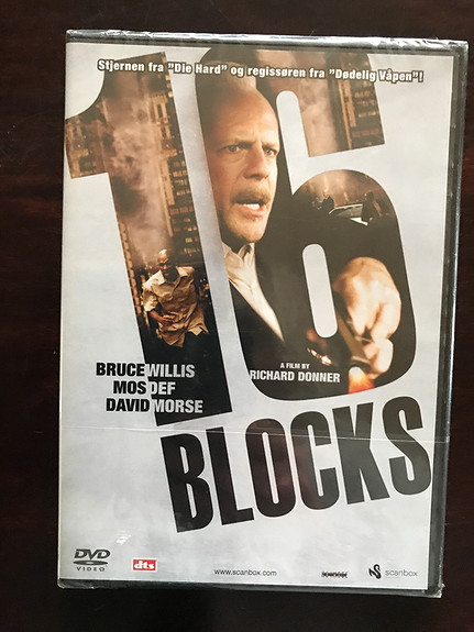 16 Blocks (2006) DVD Movie - Bruce Willis Mos Def David Morse